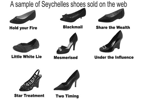 Currently the Seychelles brand of ladies shoes comprises 25 different ...