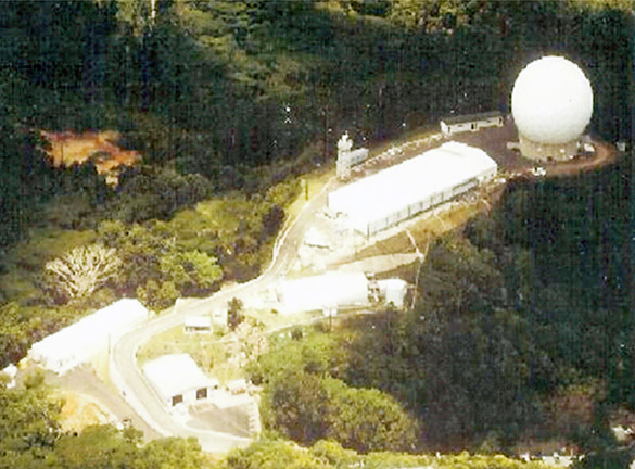 The ex-US tracking station at La Misere.