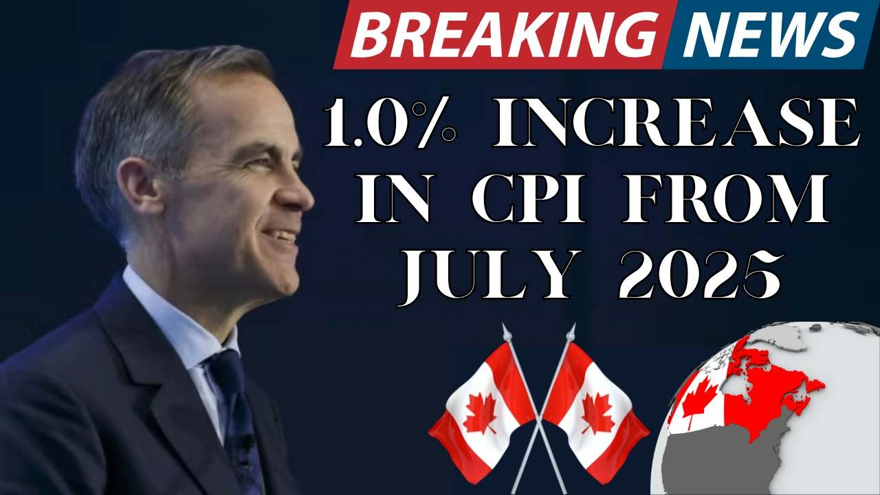 1.0% Increase IN CPI From July 2025