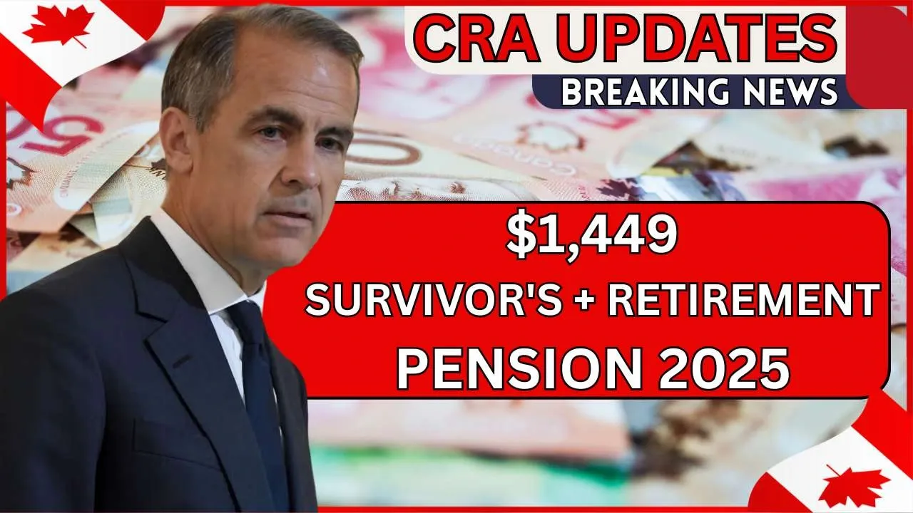 $1,449 Combined Survivors - Retirement Pension 2025