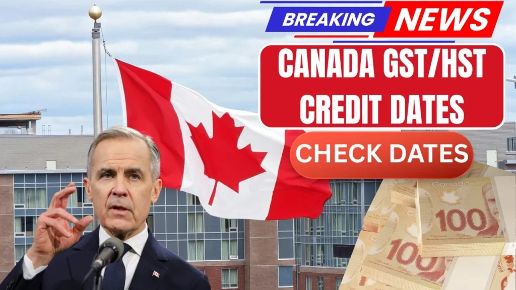 ⁠Canada GST/HST Credit Dates October 2025